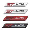 3D Metal ST Line Rear Trunk Badge Emblem Sider Fender Sticker for Stline Focus Fiesta Mondeo Ecosport Kuga ESCAPE