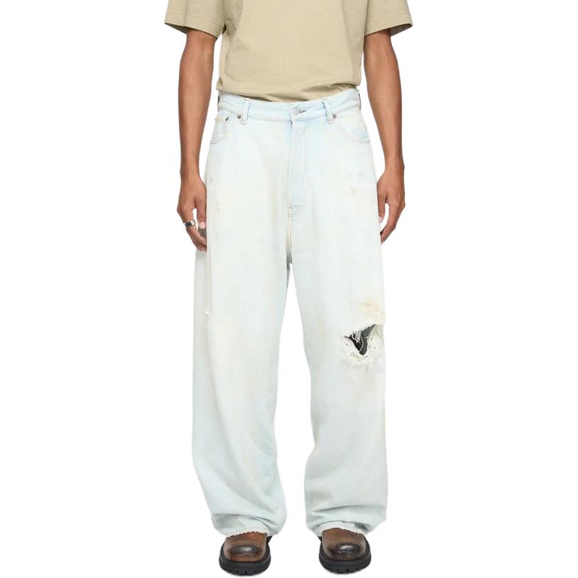 Acne Studios Wide Leg Distressed Jeans B00388CN2