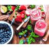 New Painting 5d Diy Diamond Strawberry Diamond Embroidery Daisy Cross Stitch Crafts Full Round Drill Home Decor Art Gift