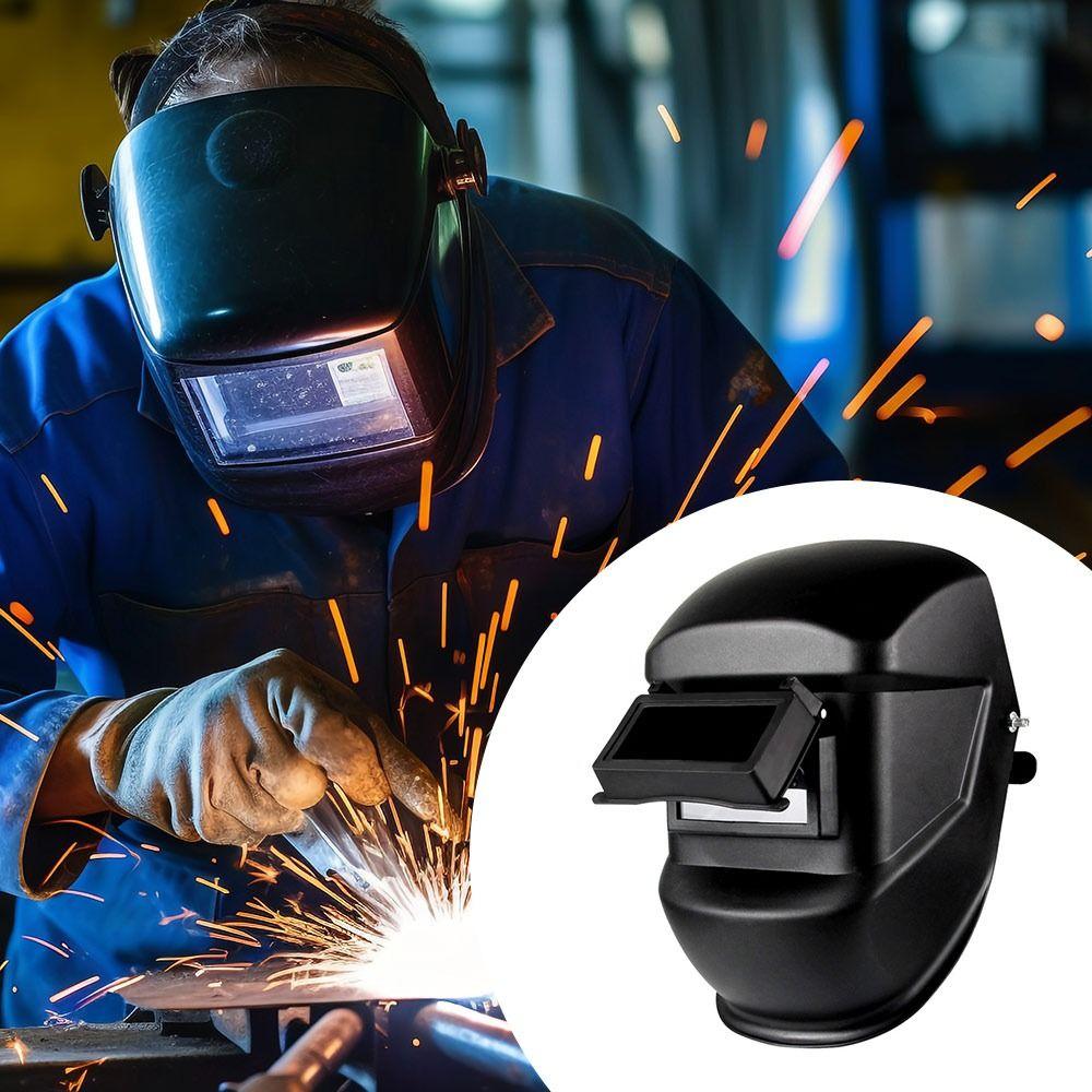 Flip Cover Protective Mask Head-Mounted Welder Mask Portable Electric Welding Mask