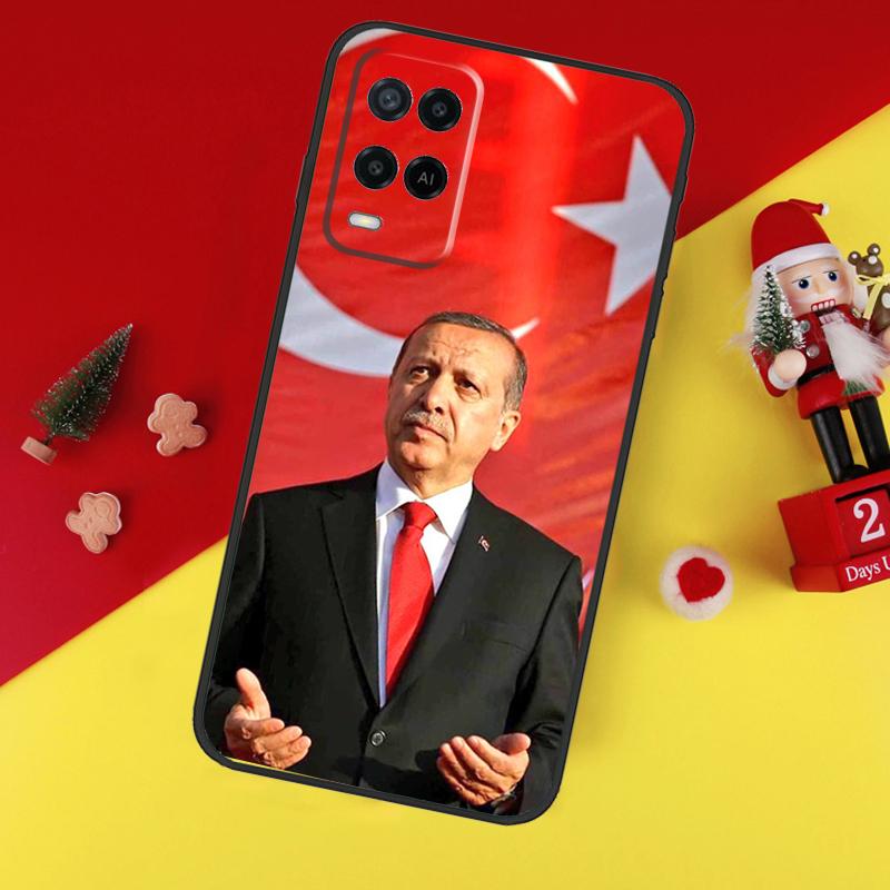 President Turkey Recep Tayyip Case For Oppo A38 A18 A58 A78 A98 A74 A94 A54 A80 A60 A40 A96 A76 A16 A15 A17 A57 A5 A6 Pro