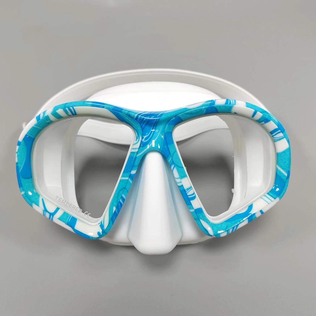 Маска для подводного плавания с аквалангом, камуфляжная, противотуманная, гарпун, рыболовные снасти, маска для плавания