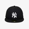 Кепка New Era New York Yankees Fitted Черно-белая 11591127