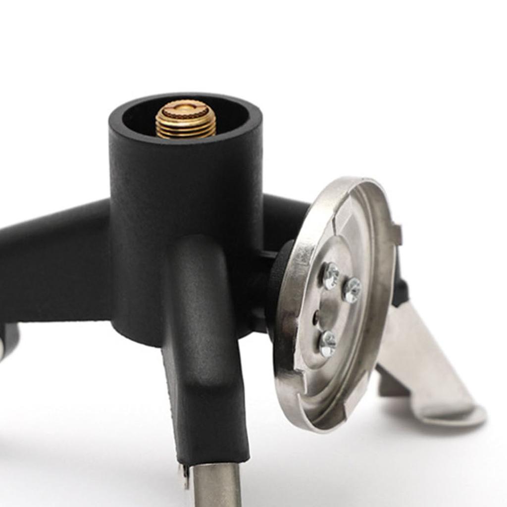 Адаптер-стабилизатор для штатива для плиты, головка-конвертор для газового баллона из нержавеющей стали с самоблокировкой