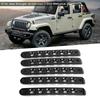 Вставка в ручку двери и накладки на кнопки-ручки для Jeep Wrangler Jk Unlimited 07 18