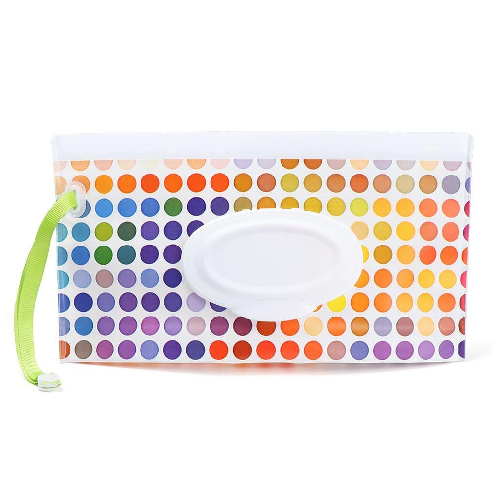 EVA Baby Wet Wipe Pouch Симпатичная застежка-липучка Многоразовая сумка для влажных салфеток Коробка для салфеток с откидной крышкой Многоразовая сумка для влажных салфеток Полезная коробка для салфеток