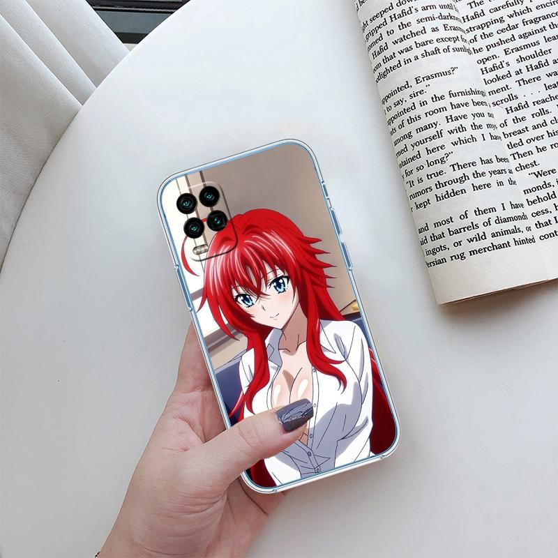 BH37 Прозрачный чехол для телефона Rias Gremory для Motorola Moto G7 G8 G9 G84 G85 G73 G24 G15 Z2 Play Power Plus