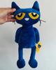 Pete the Cat Plush Doll Pizza Party Soft Plush Blue Cat Stuffed Animal Toy Super Soft Pete Kitty