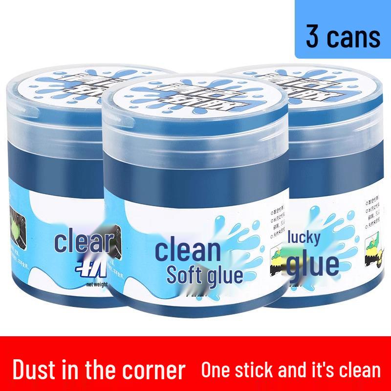 Многофункциональный гель для чистки салона автомобиля для щелей и удаления пыли