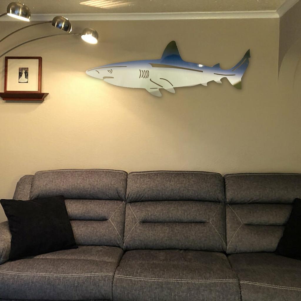 Metal Wall Art Decor Ocean Fish Decoration For Patio Pool Wall Ornaments