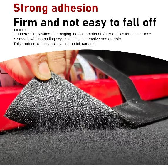 Car Trunk Organizer Strap, Elastic Nylon Trunk Storage Straps, Self-Adhesive Multifunctional Car Storage Strap, Universal for Most Cars SUVs Trucks
