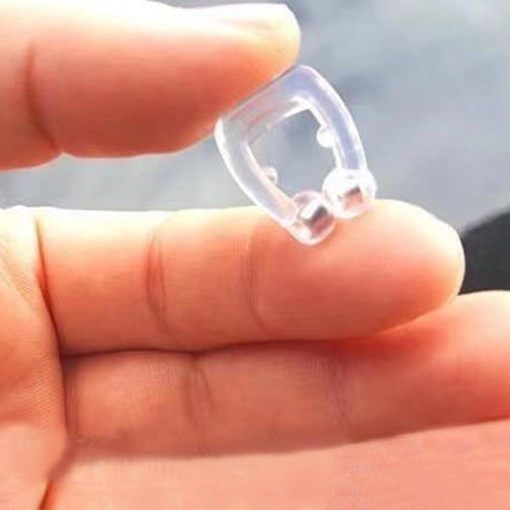 Зажим против храпа Портативный мягкий силиконовый зажим для носа от храпа для улучшения сна