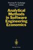 The Analytical Methods In Software Engineering Economics Book