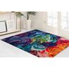 Modern Colorful Abstract Non-Slip Rug  Bathroom Bedroom Living Room Car Mat Indoor Floor Gift Rug