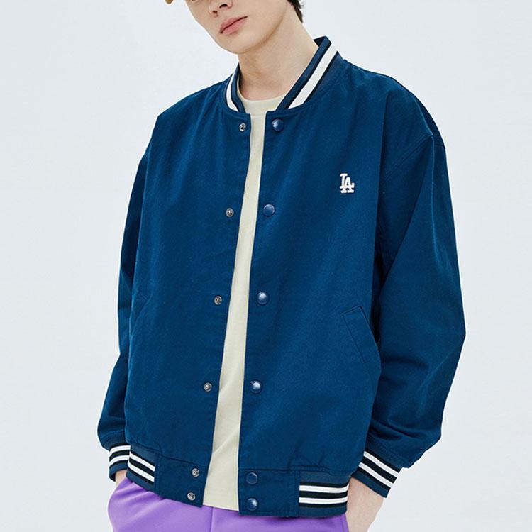 MLB Los Angeles Dodgers Long Sleeve Embroidered Baseball Jersey Unisex tops Blue 31JP05011-07N