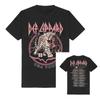 Hysteria  Tour Band Photo Def Leppard Band TShirt Cotton Graphic Tee Men Women Summer Streetwear