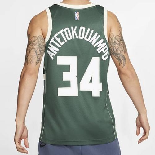 Nike Баскетбольная майка NBA Милуоки Бакс Джанис Адетокумбо Icon Edition 864489-323