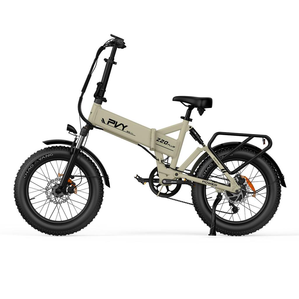 PVY Z20 Plus Adult Outdoor Folding E-Bike 48V 16.5Ah Battery 1000W Motor City Electric Mountain Bicycle 20 Inch Off-Road Electric Bicycle