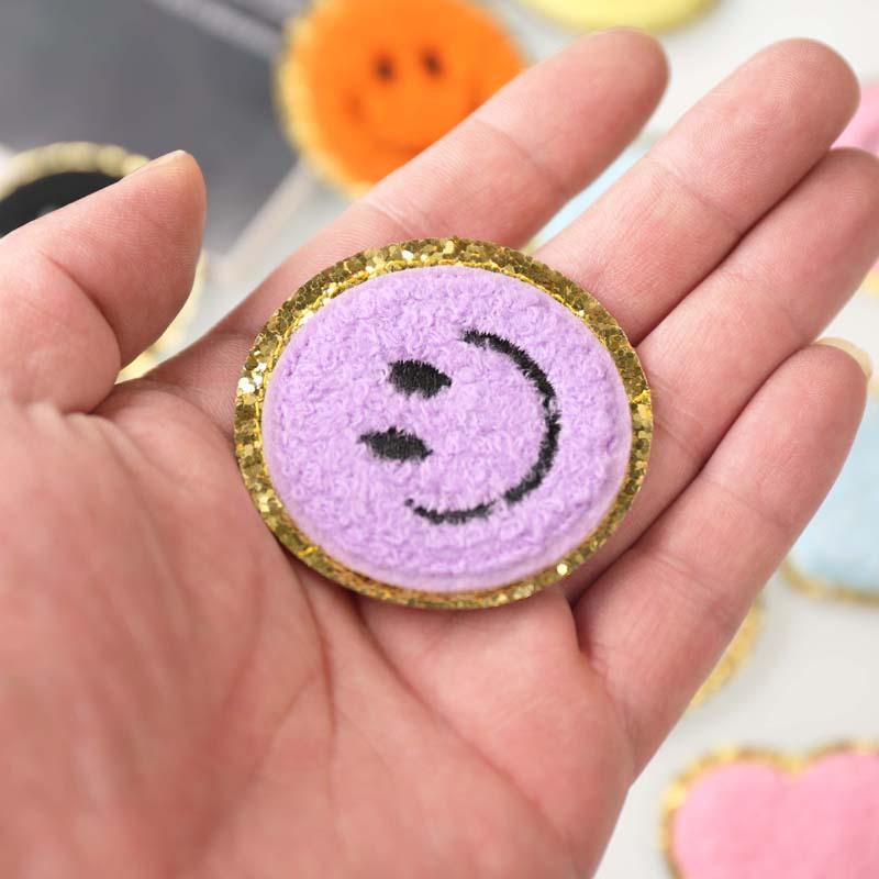 Согласно вышивке, наклейка на ткань для вышивки, компьютерная вышивка, полотенце, вышивка, смайлик, любовь, серия, одежда, украшение, нашивка, наклейка