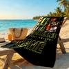 Warner Bros. Works Customizable Name Beach Towel High Absorbency & Quick-Dry Perfect for Traveling Yoga Camping and Swimming