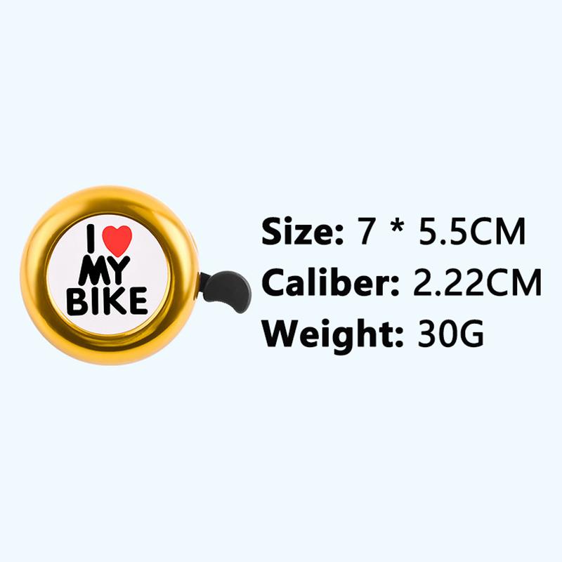 Велосипедный звонок из алюминиевого сплава для горного велосипеда, предупреждающая сигнализация, велосипедный руль, звонок, мини-клаксон, аксессуары для велосипедистов