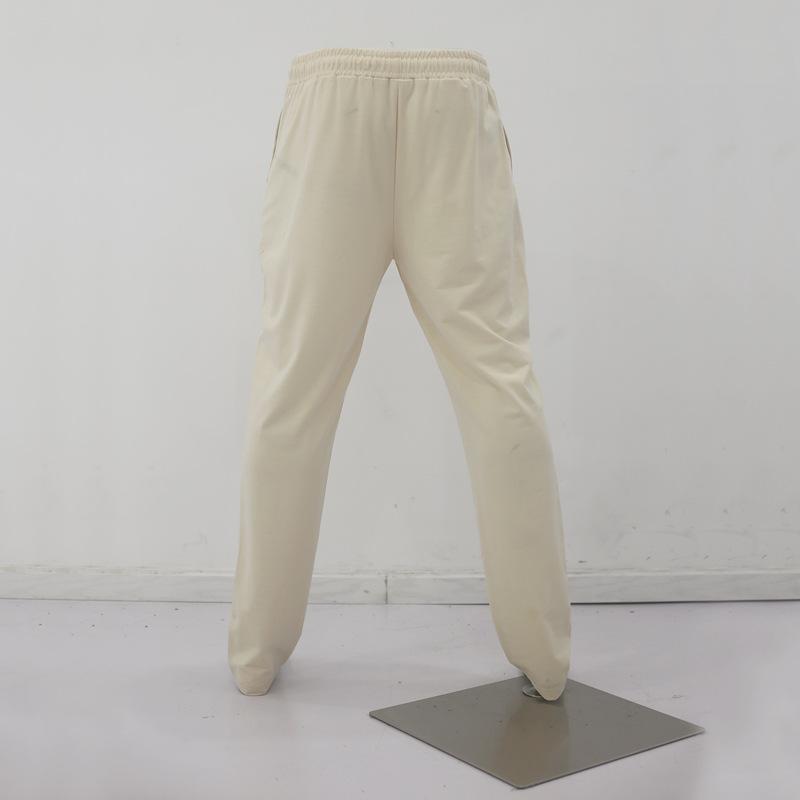Casual Three-dimensional Single Pleated Drape Suit Pants Loose Drawstring Sports Sweatpants for Men Trousers Men’s