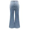 Women's Cargo Jeans High Waist Loose Multi-Pocket Jeans