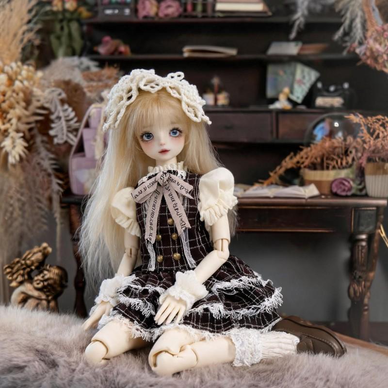6-inch Doll Outfit Set Obitsu 22 24 Azone Sweetie Angel Nightdress Lady Style Clothing Only No