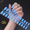 1PCS Matte False Nails Square Head DIY Frosted Press On Fake Nail Tips Full Cover Artificial Fingernails Ballet Detachable(no Glue)