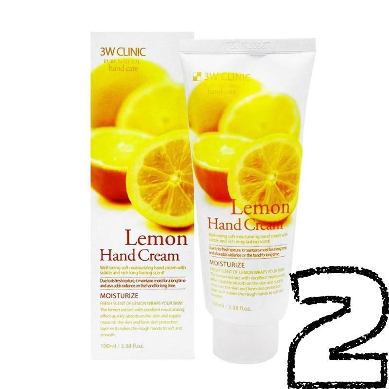 3w Clinic Moisturizing Hand Cream Lemon 100ml/200ml