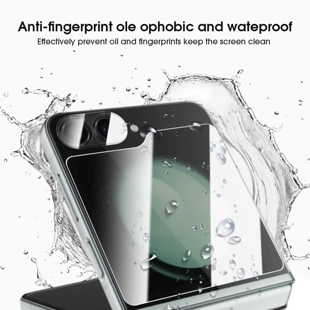 Закаленное стекло для Samsung Galaxy Z Flip 7 6 5 Внешний защитный экран Защитная пленка от царапин на объектив камеры для Z Flip6 Flip5