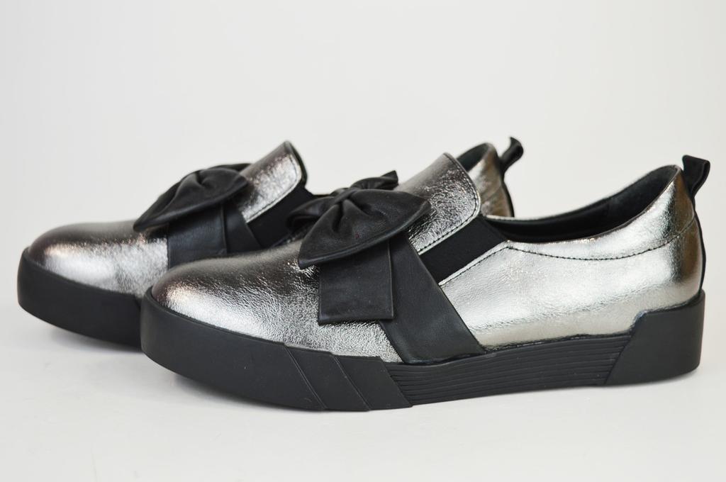 Туфли Molly Bessa 370-2539 36 Серебристые кожа