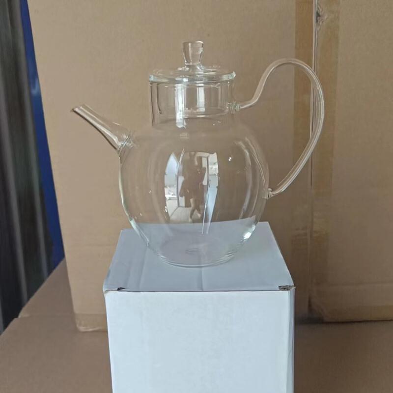 Chaxun Handmade High-Temperature Glass Teapot, 400ML