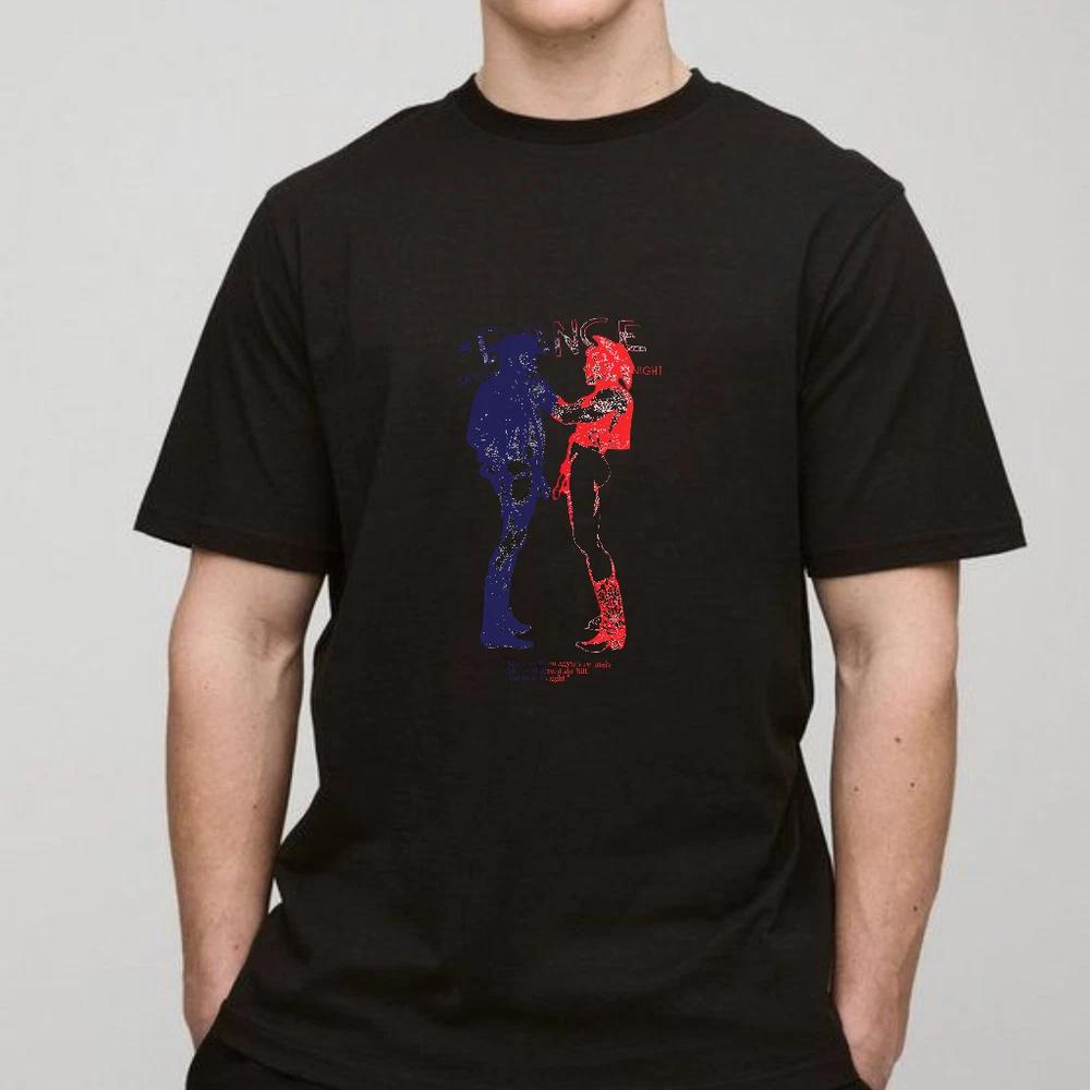 Gay Cowboys TShirt Punk Queen Tee Unique Country Western Style Shirt