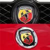 ABS Автомобильная Решетка Радиатора Капота Передняя Задний Значок Логотип Багажника Наклейка Для Abarth 500 Pulse Panda Tipo Strada 600 500L Mobi