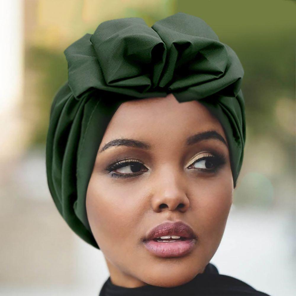 Loss Headscarf Beanie Cap Headwrap Cancer Chemo Cap Muslim Hijab Bonnet Turban African Head Wraps