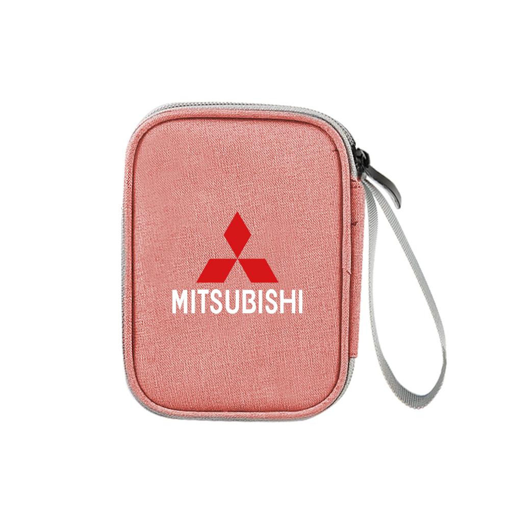 bzdn5 Car Storage Pocket Multi-use Organizer Box Phone Key Stowing Tidying Bags For Mitsubishi Asx Lancer L200 Pajero Sport Attrage