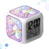 Alarm Clock for Girls Unicorn Pattern Bedroom Electronic LED Desk Number Travel