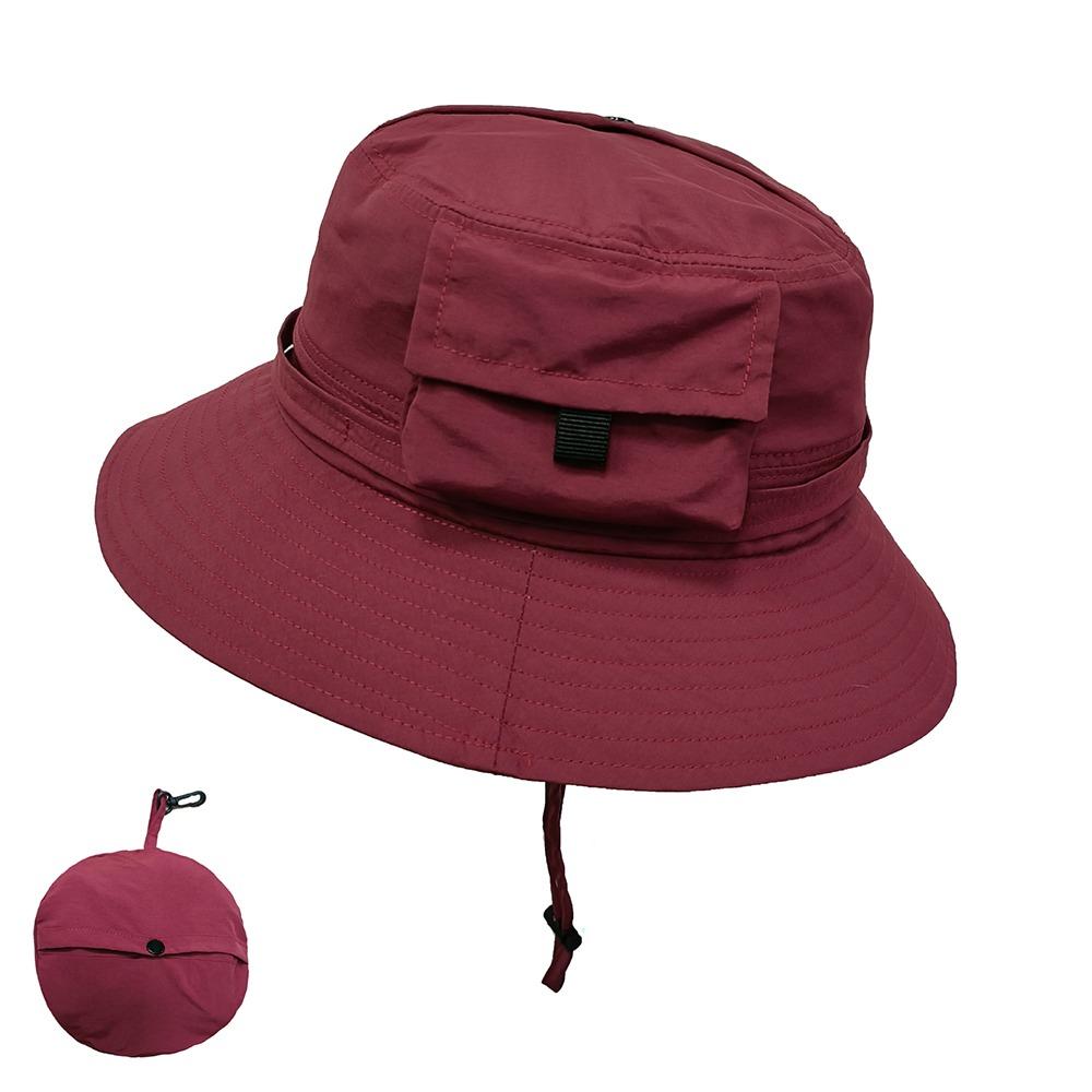 Fashion Foldable Bucket Hat Waterproof Sun Protection Fisherman Hats Quick Drying With Storage Bag Sunscreen Cap Summer