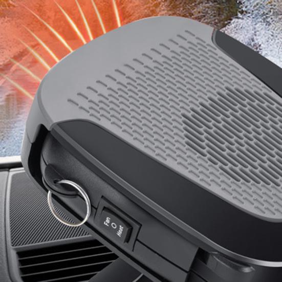 Car Heater Fan Defroster 12V Portable Windshield Defogger Fast Heating with Igniter