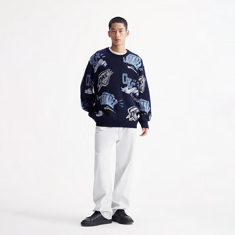 JACK&JONES NBA Oklahoma City Thunder Knit Sweater