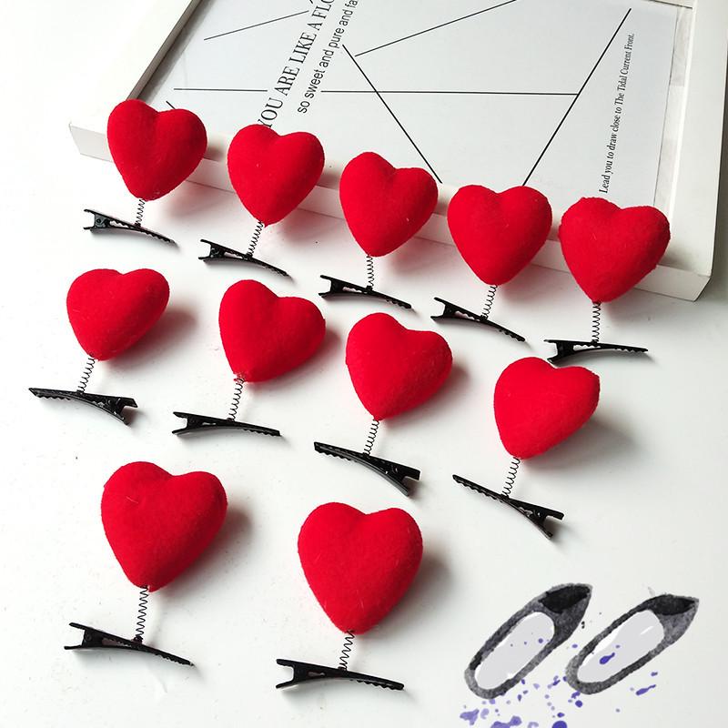 Kids' Heart Hair Clip: Cute Hairpin for Social Media Promotion & Gift