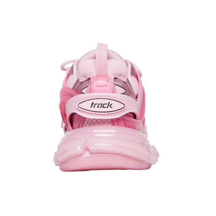 Balenciaga Кроссовки с прозрачной подошвой Розовые Женские 647741W3BM45000