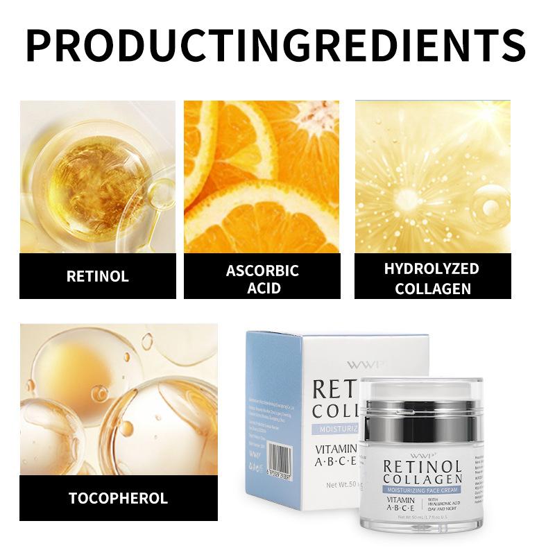 Retinol Collagen Moisturizing Cream Nourishing Hydrating Emulsion Cream Lift Face