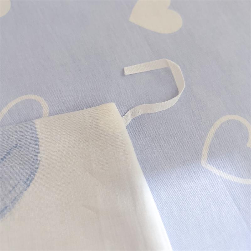 Высококачественная хлопковая простыня с принтом, мягкая и дышащая, для студенческого общежития, комплект из 3 предметов, универсальная для односпальной кровати в общежитии