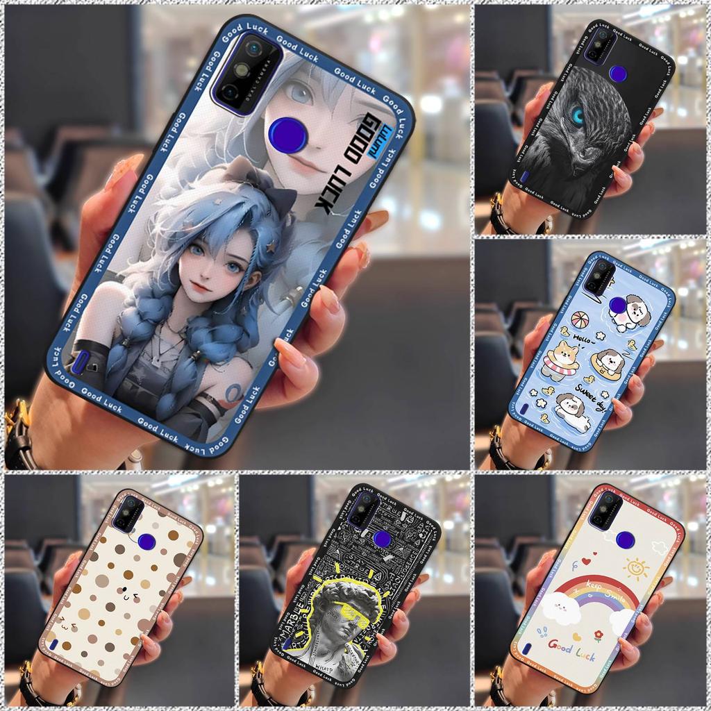 Anti-knock Durable Phone Case For Tecno Spark6 GO/5 GO/GO 2020/GO 2021 Cover Dirt-resistant TPU Silicone Full Wrap Cute