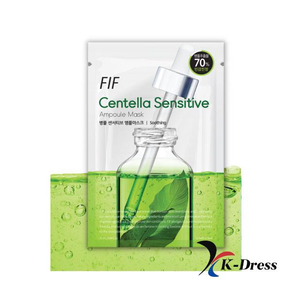 Ампульная маска FIF (Micro Hyaluron/Centella Sensitive/TeaTree Acpair) Выберите 1, 1 КОРОБКУ (10 листов)