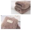 Full Finger Mittens Five Finger Cycling Driving Gloves Plush Knitting Gloves  Outdooor