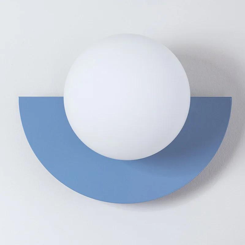 Скандинавский прикроватный настенный светильник современный минималистичный креативное искусство декор стены фона гостиной настенный светильник роскошный проход обеденная спальня