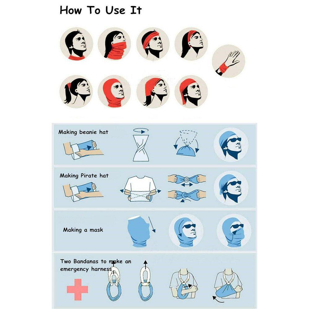 Sunshade Collar Protect Beanie Magic Tube Scarf Gaiter Tube Bandana Bib Headdress Face Neck Turban